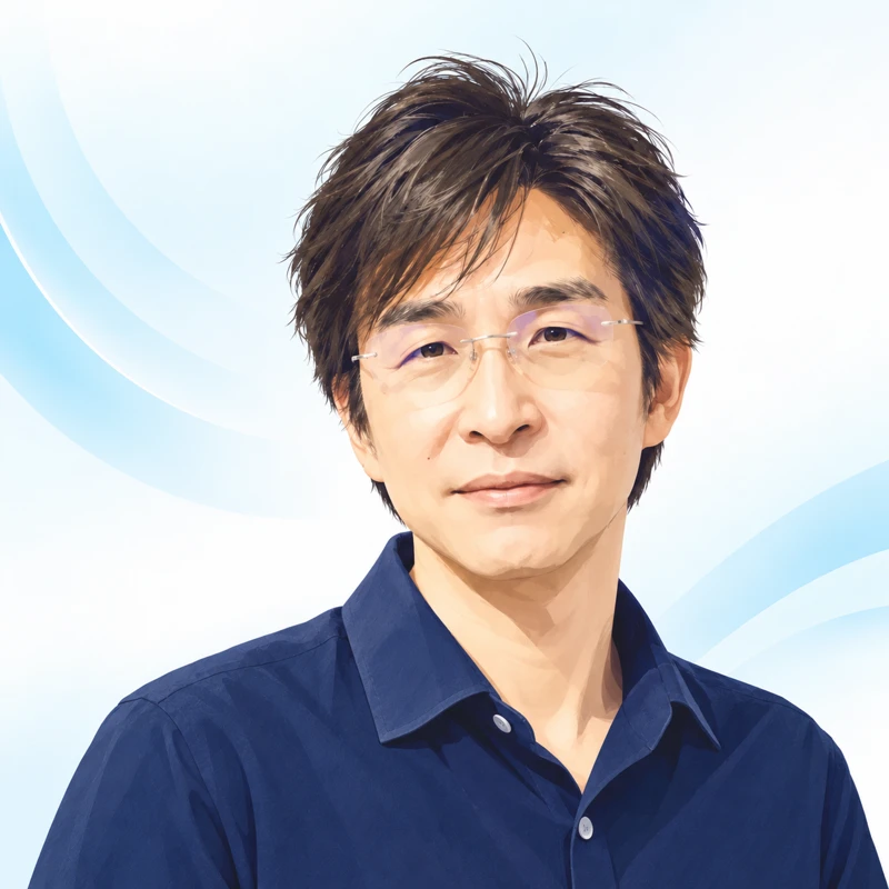 株式会社ソノらぼ代表取締役 井浦憲治のプロフィールイラスト